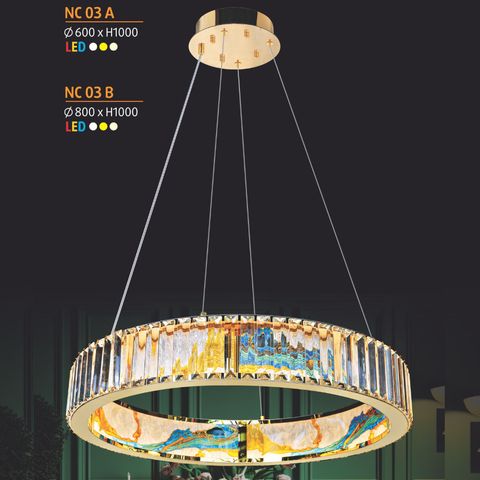  ĐÈN THẢ HIỆN ĐẠI NL-NC 03 