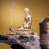  Tượng Phật Bổn Sư Đồng Dát Vàng 24k Đặc Biệt 