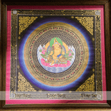  Thangka Mandala Bồ Tát Hoàng Thần Tài KT 89 X 89cm 