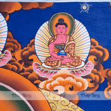  Thangka Bồ Tát Tara Trắng Kt 82x62cm 