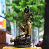  Bồ Tát Tara Trắng Đồng Xưa 