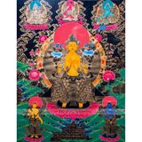  Thangka Đức Phật Di Lặc Đặc Biệt KT 62x76cm 