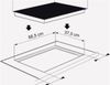 Bếp cảm ứng từ GM8226 bảng điều khiển tách biệt tiện lợi, dễ sử dụng