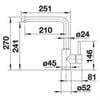 VÒI RỬA BÁT BLANCO LINUS-S ANTHRACITE - ĐẲNG CẤP HIỆN ĐẠI VÀ TIỆN LỢI
