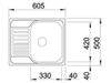 Chậu Rửa Bát Blanco Tipo 45S Mini