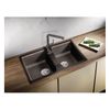 CHẬU RỬA BÁT BLANCO LEXA 8 ANTHRACITE