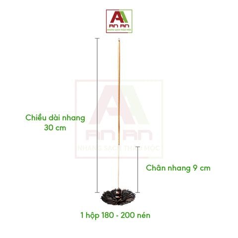  Nhang Khuynh Diệp (1KG từ 500 - 600 nén) - Nhang từ lá khuynh diệp - Mùi hương giúp khử khuẩn, nấm mốc cho nhà cửa 