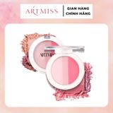  Phấn má hồng tự nhiên ARTMISS mix màu dạng hộp tròn 40g 