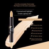  Thanh tạo khối, che khuyết điểm ARTMISS Double Head precise concealer stick chuyên nghiệp 49g 