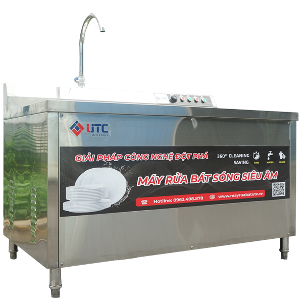 Máy rửa bát siêu âm UTC 1200HS