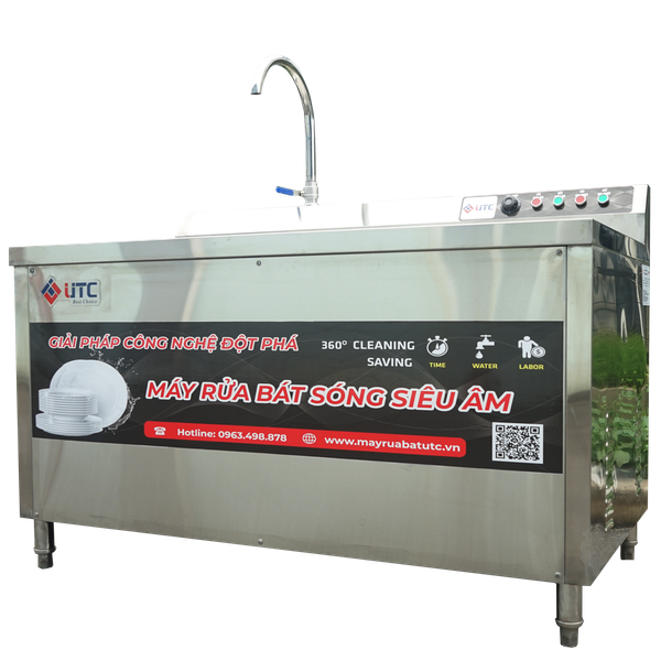 Máy rửa bát siêu âm UTC 1200HS
