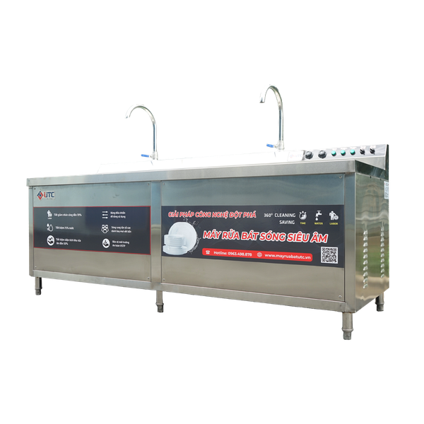 Máy rửa bát siêu âm UTC 2400HD