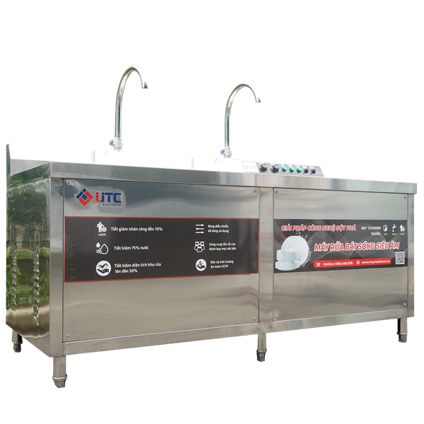 Máy rửa bát siêu âm UTC 2000HD