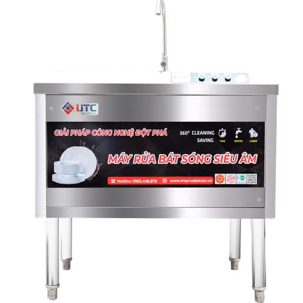 Máy rửa bát siêu âm UTC 600SM