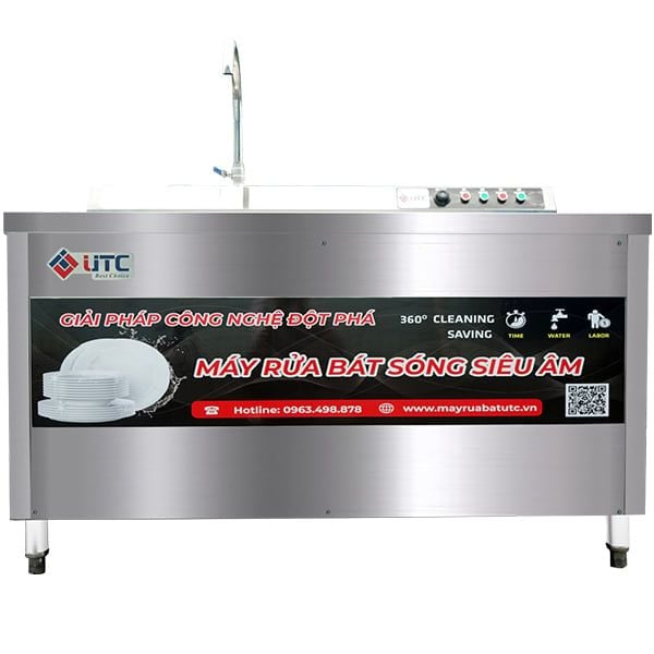 Máy rửa bát siêu âm UTC 1000HS