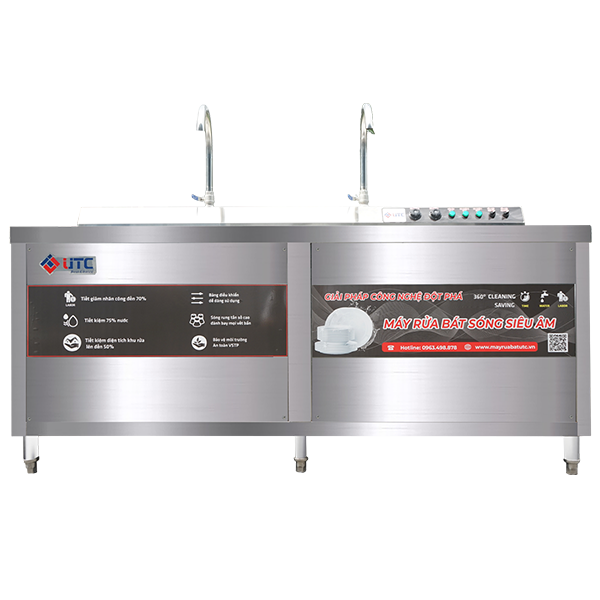 Máy rửa bát siêu âm UTC 2000HD