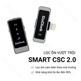  Micro thu âm không dây GoChek Ultra S24 - Bộ 02 mic có hộp sạc 