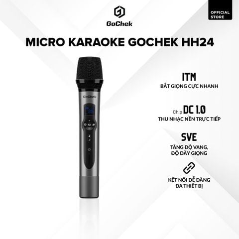  Micro hát đa năng GoChek HH24 