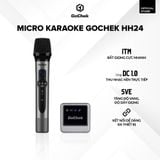  Micro hát đa năng GoChek HH24 - Bộ 01 (1 micro, 1 đầu thu) 