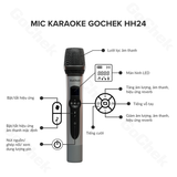  1 micro hát đa năng không dây HH24 