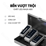  Micro thu âm không dây GoChek Ultra S24 - Bộ 02 mic có hộp sạc 