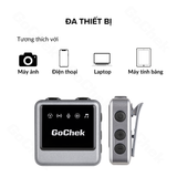  Mic thu âm không dây GoChek Ultra Plus A cho máy ảnh và điện thoại - Bộ 1 mic 