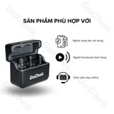  Micro thu âm không dây GoChek S23 - Mic đôi có hộp sạc 