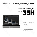  Micro thu âm không dây GoChek Ultra S24 - Bộ 02 mic có hộp sạc 