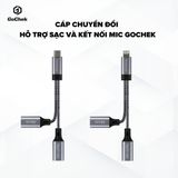  Cáp chuyển đổi hỗ trợ sạc và kết nối mic GoChek 