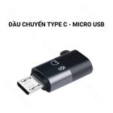  Đầu chuyển từ Type C sang Micro USB cho mic thu âm không dây GoChek 