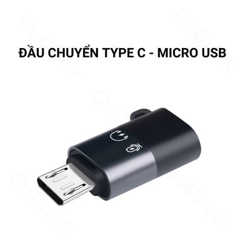 Đầu chuyển Type C-micro USB cho mic thu âm GoChek