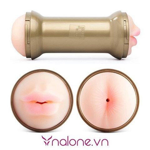 Âm đạo giả 2 đầu Double Pumped Gold giá rẻ