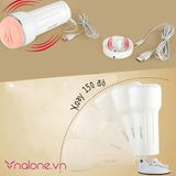  Âm đạo giả gắn tường có rung AK Hot (DC45K) 