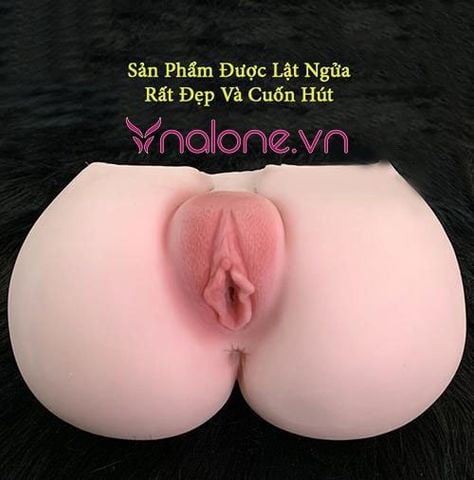 Âm đạo giả mông silicone trần có rung rên chính hãng