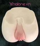  Âm đạo giả mông silicone trần có rung rên (DC53D) 