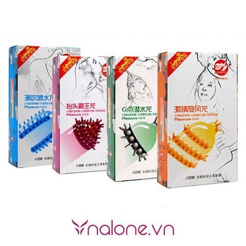 Bao cao su gai râu bi siêu kích thích CD22A chính hãng