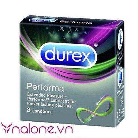 Bao cao su kéo dài thời gian Durex Performa chính hãng