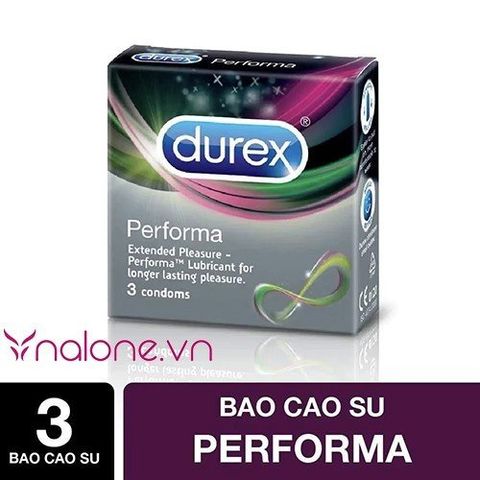 Bao cao su kéo dài thời gian Durex Performa chính hãng