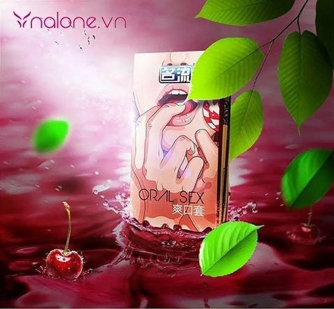 Bao cao su quan hệ miệng có hương cherry