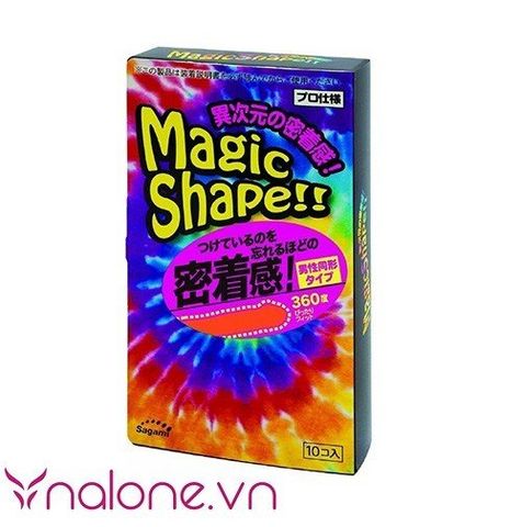 Bao cao su Sagami size nhỏ Magic Shape chính hãng