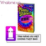  Bao cao su Sagami size nhỏ Magic Shape có gân dọc (Hộp 10 cái) 