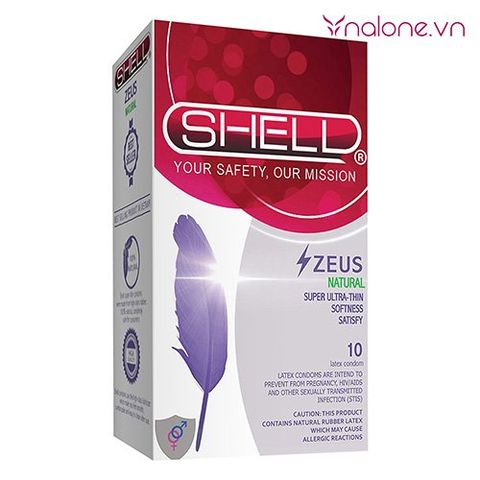Bao cao su Shell Zeus siêu mỏng Hàn Quốc