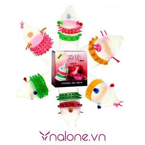 Bao cao su siêu Gai Râu tăng khoái cảm cho chị em giá rẻ