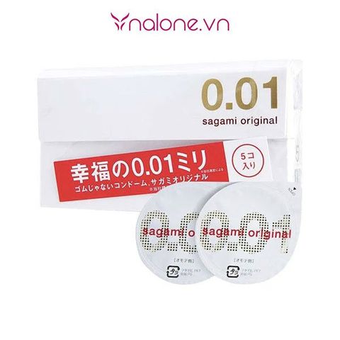 Bao cao su siêu mỏng Sagami Original 0.01 chính hãng