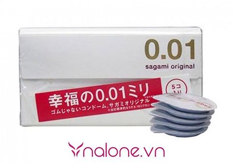 Bao cao su siêu mỏng Sagami Original 0.01 chính hãng