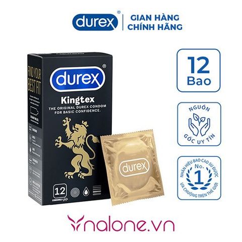 Bao cao su size nhỏ Durex Kingtex TEX12 chính hãng