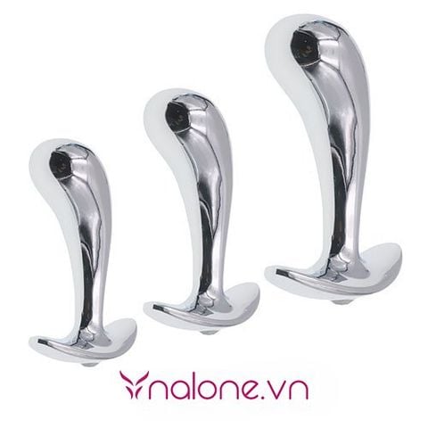 Bộ 3 phích cắm hậu môn bằng inox cao cấp
