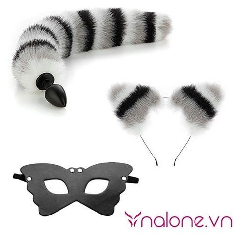 Bộ đồ chơi 3 món cosplay nàng Chồn quyến rũ giá rẻ
