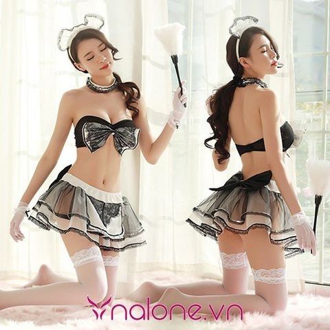 Bộ đồ ngủ cosplay hầu gái sexy gợi tình TT16 giá rẻ