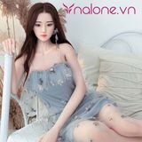  Búp bê tình dục silicone bạch kim cao cấp cô nàng Châu Á xinh đẹp (BBV15) 